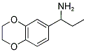 1-(2,3-DIHYDRO-BENZO[1,4]DIOXIN-6-YL)-PROPYLAMINE Struktur