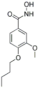 4-BUTOXY-N-HYDROXY-3-METHOXY-BENZAMIDE Struktur