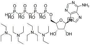 ADENOSINE-5'-TETRAPHOSPHATE, TRIETHYLAMMONIUM SALT Struktur