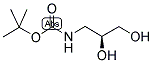 BOC-(S)-(+)-3-AMINO-1,2-PROPANEDIOL Struktur