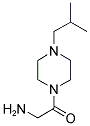 2-AMINO-1-(4-ISOBUTYL-PIPERAZIN-1-YL)-ETHANONE Struktur