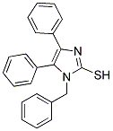 1-BENZYL-4,5-DIPHENYL-1H-IMIDAZOLE-2-THIOL Struktur