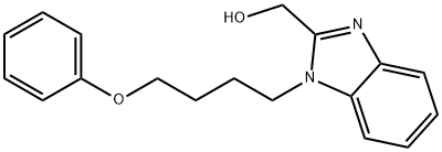 [1-(4-PHENOXYBUTYL)-1H-BENZIMIDAZOL-2-YL]METHANOL Struktur