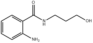 2-AMINO-N-(3-HYDROXYPROPYL)BENZAMIDE Structure