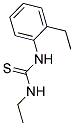 N-ETHYL-N'-(2-ETHYLPHENYL)THIOUREA Struktur