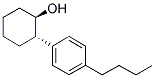 TRANS-2-(4-N-BUTYLPHENYL)CYCLOHEXANOL Struktur