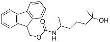 FMOC-6-AMINO-2-METHYL-2-HEPTANOL Struktur