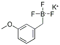 POTASSIUM 3-METHOXYBENZYLTRIFLUOROBORATE Struktur