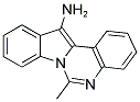 6-METHYL-INDOLO[1,2-C]QUINAZOLIN-12-YLAMINE Struktur