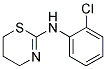 N-(2-CHLOROPHENYL)-5,6-DIHYDRO-4H-1,3-THIAZIN-2-AMINE Struktur