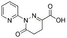 6-OXO-1-PYRIDIN-2-YL-1,4,5,6-TETRAHYDROPYRIDAZINE-3-CARBOXYLIC ACID Struktur