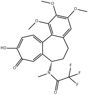 N-TRIFLUOROACETYL-N-METHYL-DEACETYLCOLCHICEINE Struktur