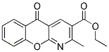 ETHYL 2-METHYL-5-OXO-5H-CHROMENO[2,3-B]PYRIDINE-3-CARBOXYLATE Struktur