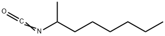 2-ISOCYANATOOCTANE Struktur