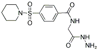 N-(2-HYDRAZINO-2-OXOETHYL)-4-(PIPERIDIN-1-YLSULFONYL)BENZAMIDE Struktur