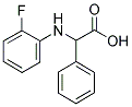 (2-FLUORO-PHENYLAMINO)-PHENYL-ACETIC ACID Struktur