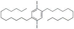 1,4-DIDODECYL-2,5-DIIODOBENZENE Struktur