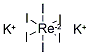 POTASSIUM HEXAIODORHENATE(IV) Struktur