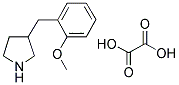 3-(2-METHOXYBENZYL)PYRROLIDINE OXALATE Struktur