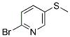 2-BROMO-5-METHYLSULFANYL-PYRIDINE Struktur
