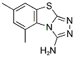 5,7-DIMETHYL[1,2,4]TRIAZOLO[3,4-B][1,3]BENZOTHIAZOL-3-AMINE Struktur