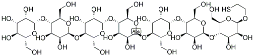 THIOETHYLMANNOHEPTAOSIDE Struktur