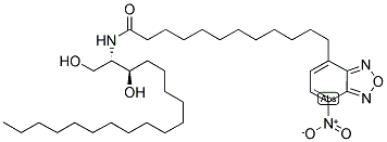 C12 NBD-D-ERYTHRO-DIHYDROSPHINGOSINE Struktur