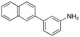 3-NAPHTHALEN-2-YL-PHENYLAMINE Struktur