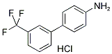 3'-TRIFLUOROMETHYL-BIPHENYL-4-YLAMINE HYDROCHLORIDE Struktur