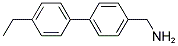 C-(4'-ETHYL-BIPHENYL-4-YL)-METHYLAMINE Struktur