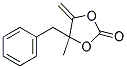 4-BENZYL-4-METHYL-5-METHYLENE-1,3-DIOXOLAN-2-ONE Struktur