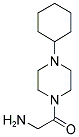 2-AMINO-1-(4-CYCLOHEXYL-PIPERAZIN-1-YL)-ETHANONE Struktur