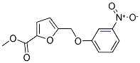 5-(3-NITRO-PHENOXYMETHYL)-FURAN-2-CARBOXYLIC ACID METHYL ESTER Struktur