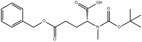 BOC-D-MEGLU(OBZL)-OH Struktur