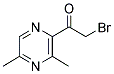 2-BROMO-1-(3,5-DIMETHYL-PYRAZIN-2-YL)-ETHANONE Struktur