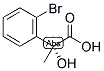 (R)-2-HYDROXY-2-METHYL(2-BROMOBENZENE)ACETIC ACID Struktur