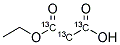 MONO-ETHYL MALONATE-1,2,3-13C3 price.