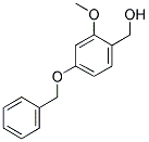 (4-BENZYLOXY-2-METHOXY-PHENYL)-METHANOL Struktur