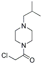 2-CHLORO-1-(4-ISOBUTYL-PIPERAZIN-1-YL)-ETHANONE Struktur