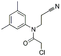 2-CHLORO-N-(2-CYANOETHYL)-N-(3,5-DIMETHYLPHENYL)ACETAMIDE Struktur