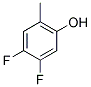 4,5-DIFLUORO-2-METHYLPHENOL Struktur