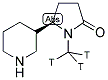 COTININE, L-[N-METHYL-3H] Struktur