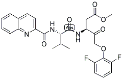 Q-VAL-ASP(OME)-DIFLUOROPHENOXYMETHYLKETONE Struktur