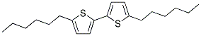 5,5'-DIHEXYL-2,2'-BITHIOPHENE Struktur