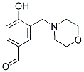 4-HYDROXY-3-MORPHOLIN-4-YLMETHYL-BENZALDEHYDE Struktur