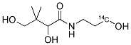 PANTHENOL, [1-14C] Struktur