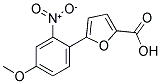 5-(4-METHOXY-2-NITROPHENYL)-2-FUROIC ACID Struktur