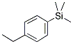 1-(TRIMETHYLSILYL)-4-ETHYLBENZENE Struktur