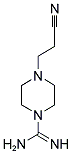 4-(2-CYANO-ETHYL)-PIPERAZINE-1-CARBOXAMIDINE Struktur