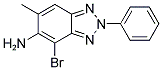 4-BROMO-6-METHYL-2-PHENYL-2H-1,2,3-BENZOTRIAZOL-5-AMINE Struktur